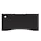 Flash Furniture Black Micro Weave Anti-Slip Full Desktop Mouse Pad NAN-GM1031-BK-GG - alternate 2